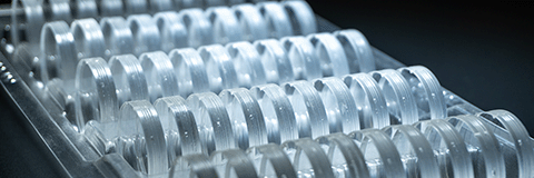 Precision optical components representing Mosaic optical fabrication and measurement work